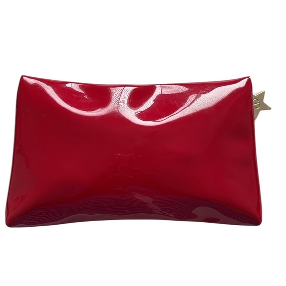 Christian Dior Red Patent Leather Clutch - Picture 4 of 10